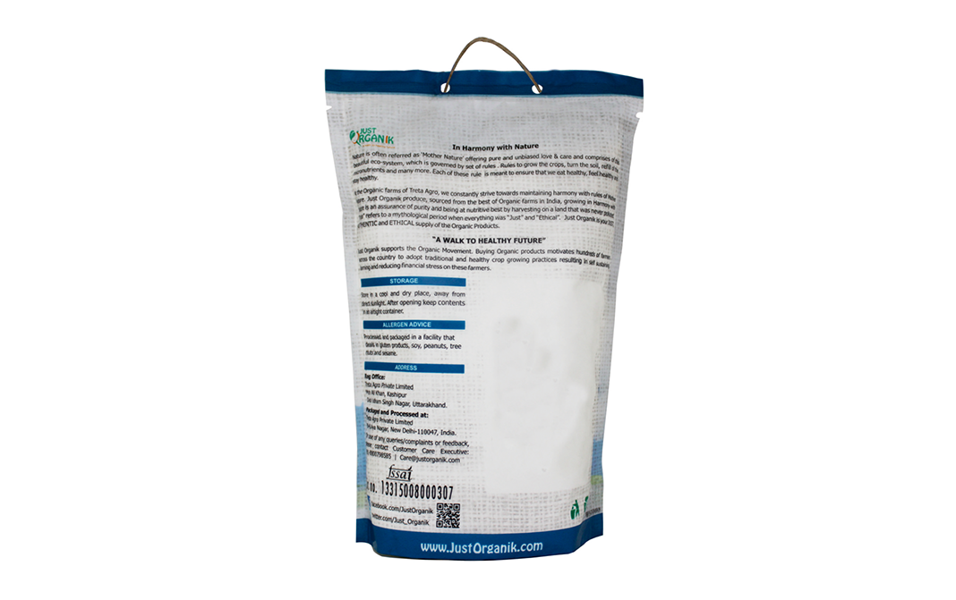 Just Organik Rice Flour    Pack  500 grams